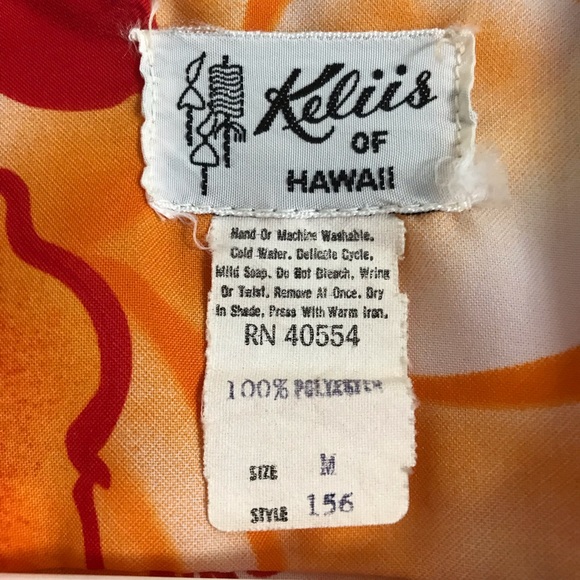 Vintage Hawaiian Shirt Medium Keliis of Hawaii💜💜 - Picture 2 of 4
